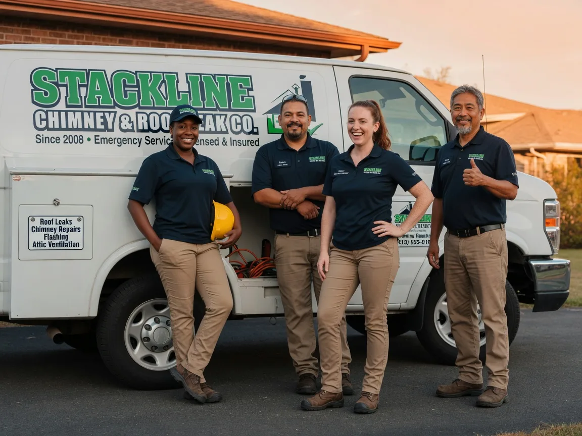 Chimney flashing repair company in Batavia, IA
